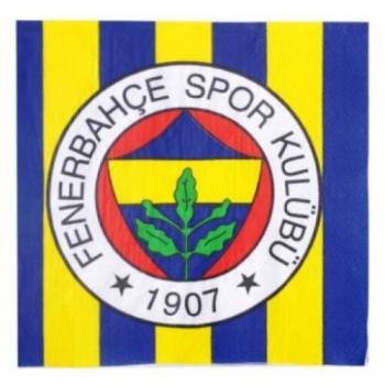 Fenerbahçe lizenzierte Servietten 33x33cm 16 Stk.